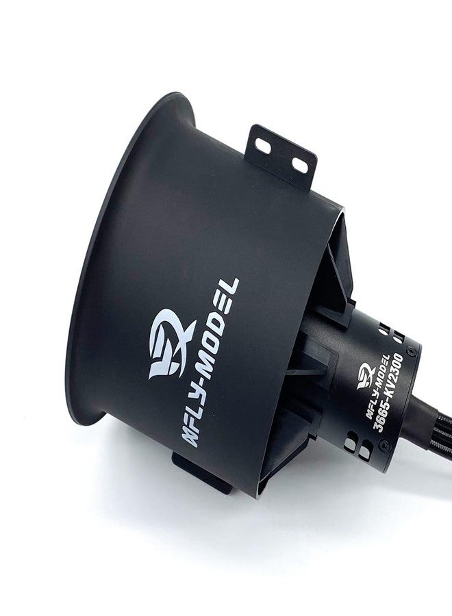 XFLY-MODEL 80mm 12-Blade EDF Ducted Fan with 6S Brushless Inrunner 3665-KV2300 Motor PRO Model Jet Aircraft - Image 4